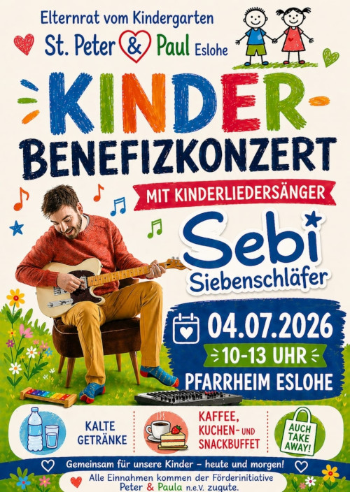 Sebi Siebenschläfer live auf der Bühne
